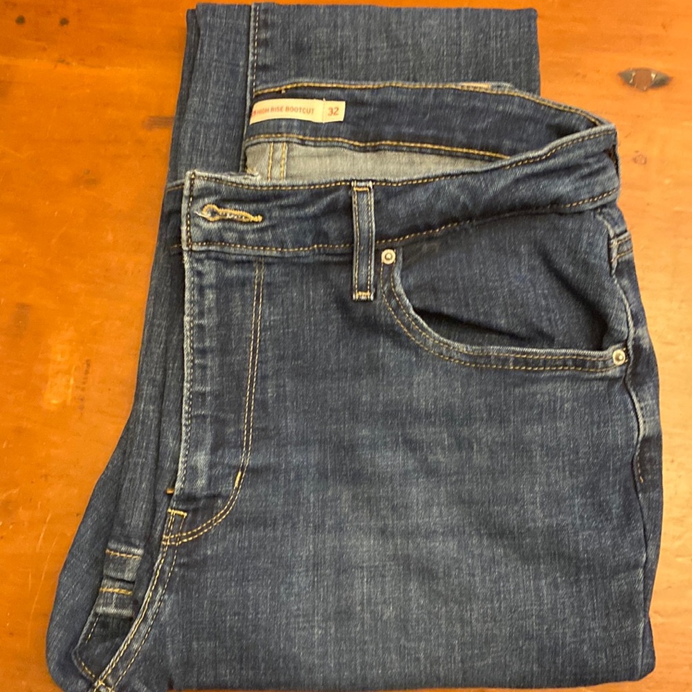 High rise boot cut Jeans